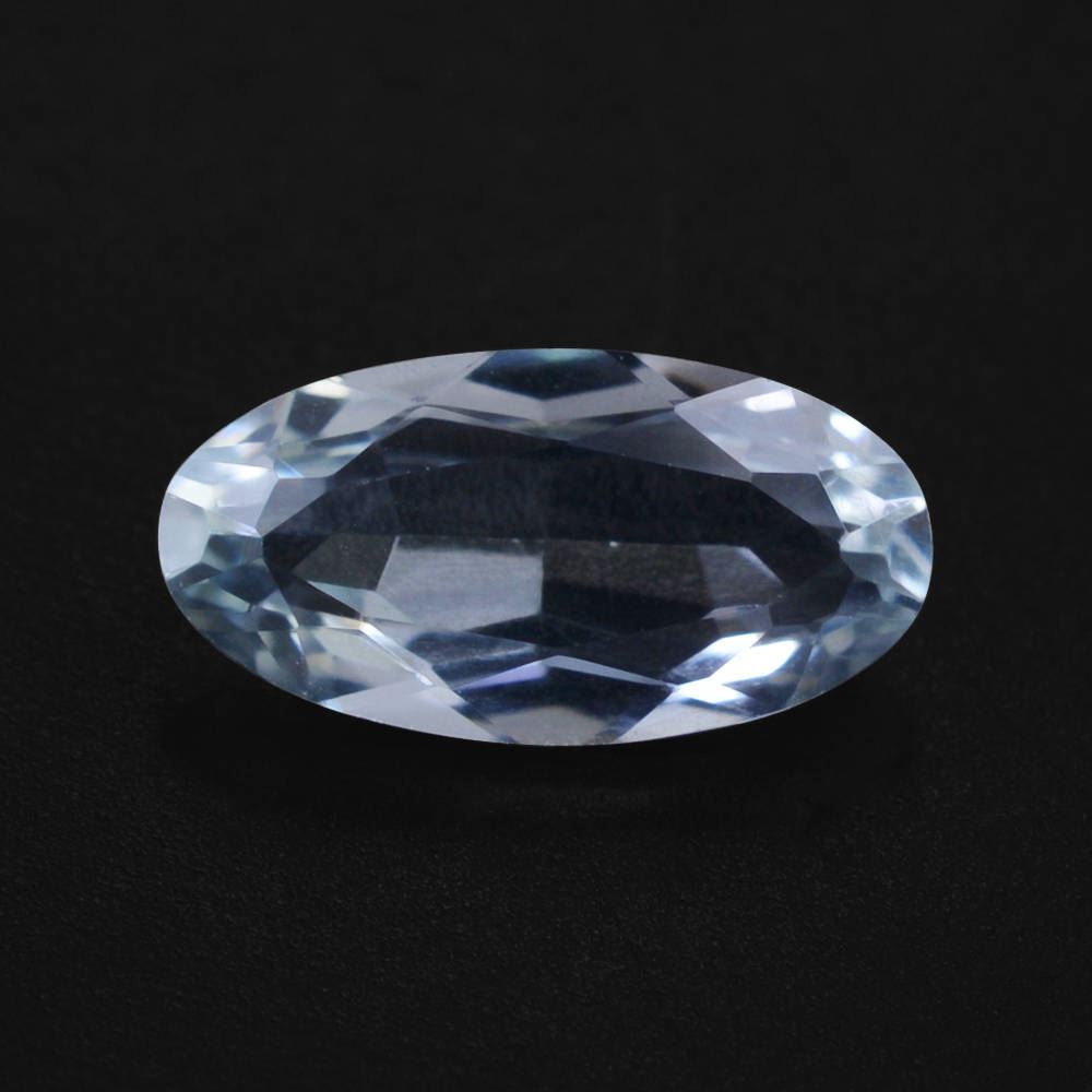 AQUAMARINE CUT OVAL (C) 10X5MM 1.12 Cts.