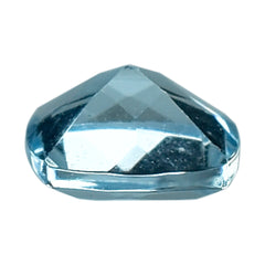 AQUAMARINE ANTIC CUT CUSHION (A++) (WINDOW) 5MM 0.48 Cts.