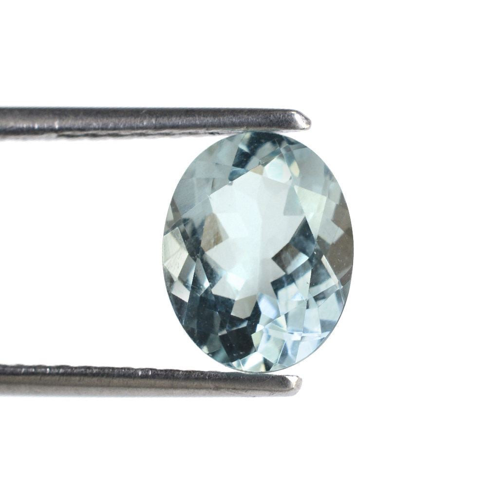 AQUAMARINE CUT OVAL (A+) 10X8MM 2.51 Cts.