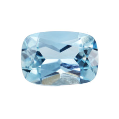 AQUAMARINE CUT CUSHION (A++++) 7X5MM 0.92 Cts.