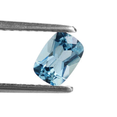 AQUAMARINE CUT CUSHION (A++++) 7X5MM 0.92 Cts.