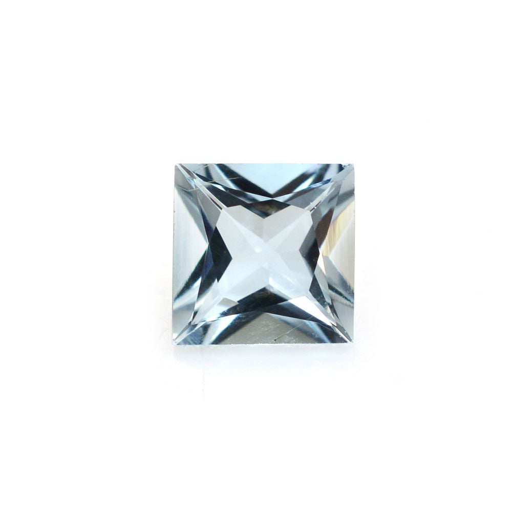 AQUAMARINE PRINCESS CUT SQUARE (A+/SI) 5MM 0.49 Cts.