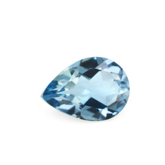 AQUAMARINE CUT PEAR (A++++) 7X5MM 0.46 Cts.