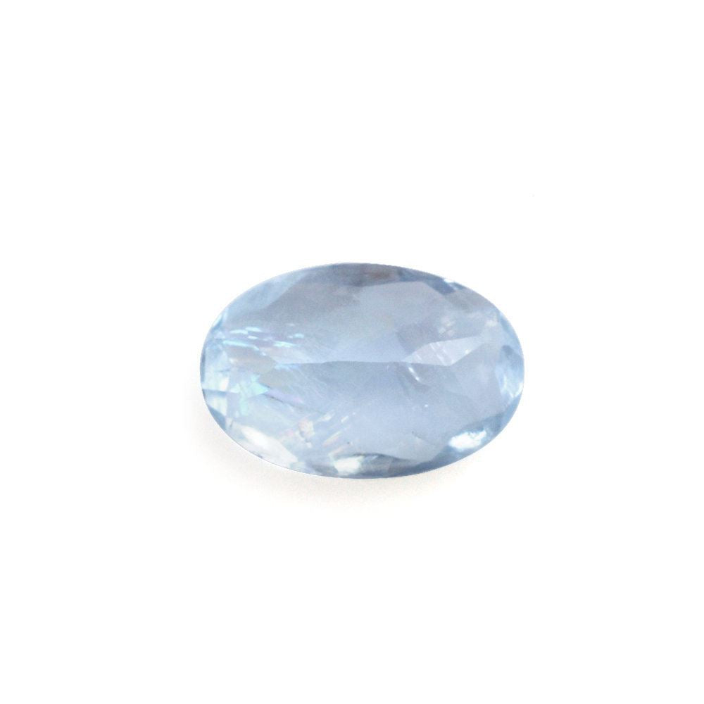 AQUAMARINE CUT OVAL (A+/HI) 6X4MM 0.37 Cts.