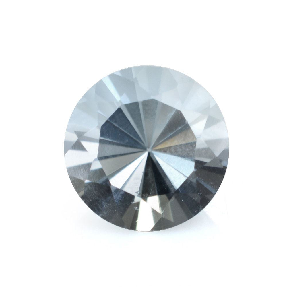 AQUAMARINE DIAMOND CUT ROUND (A+) 8MM 1.77 Cts.