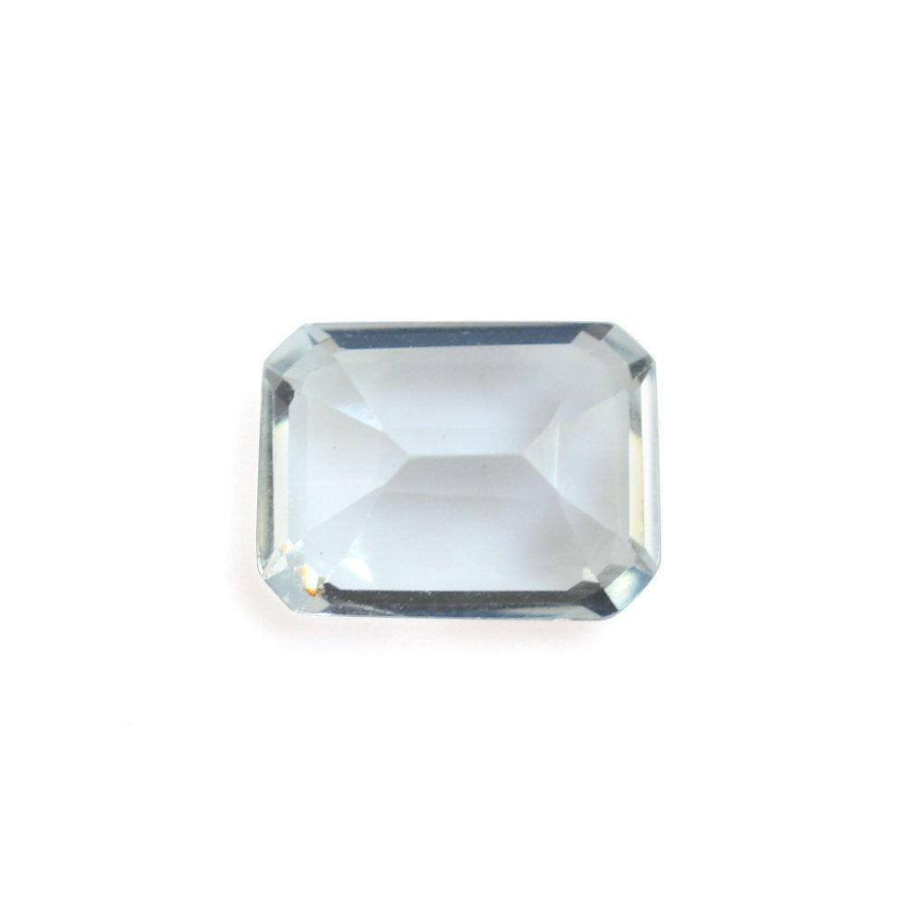 AQUAMARINE CUT OCTAGON (C) 7X5MM 0.97 Cts.