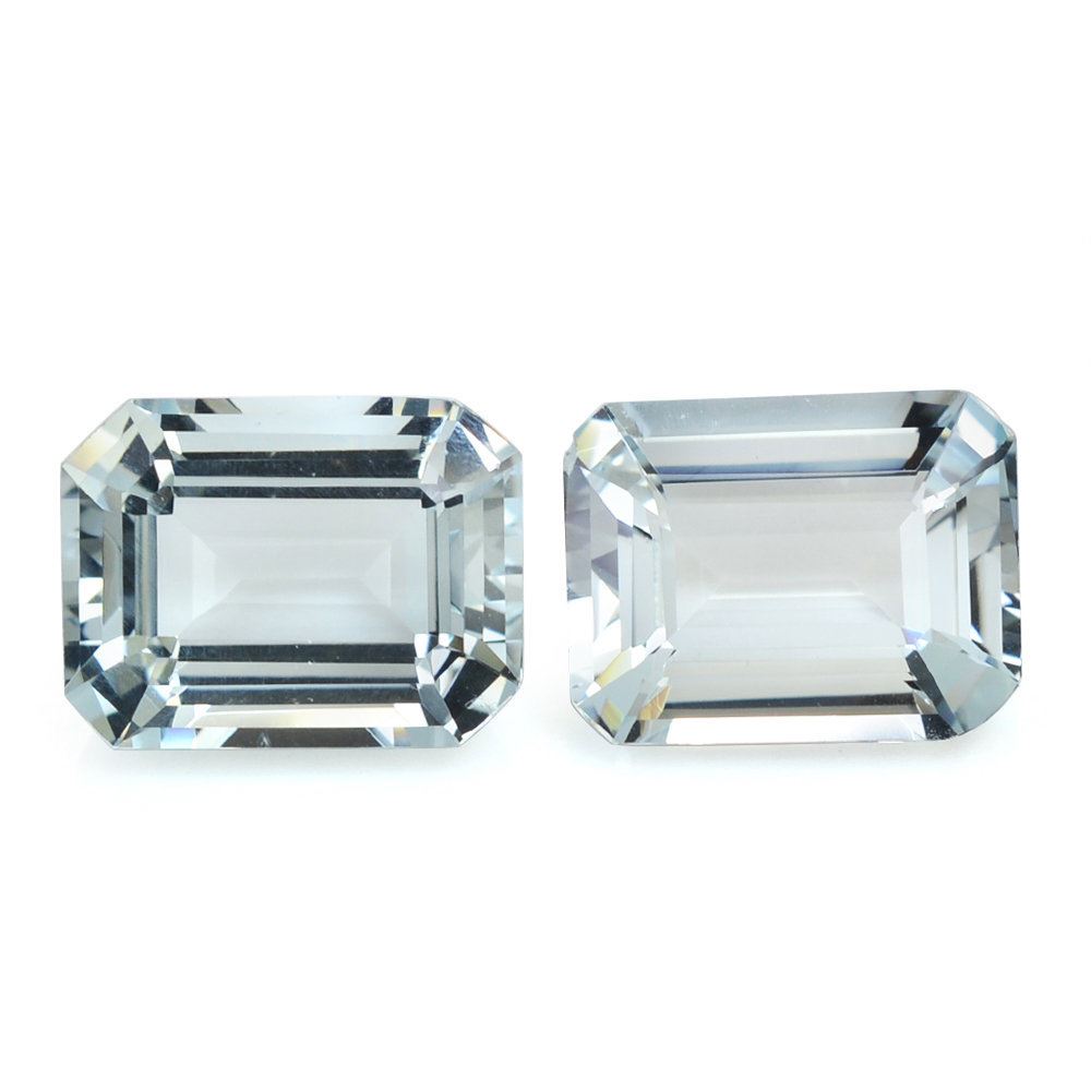 AQUAMARINE STEP CUT OCTAGON (B) 13X10MM 5.40 Cts.