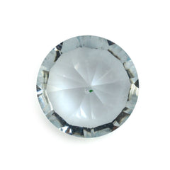 AQUAMARINE CONCAVE CUT ROUND (B/SI) 10MM 3.20 Cts.