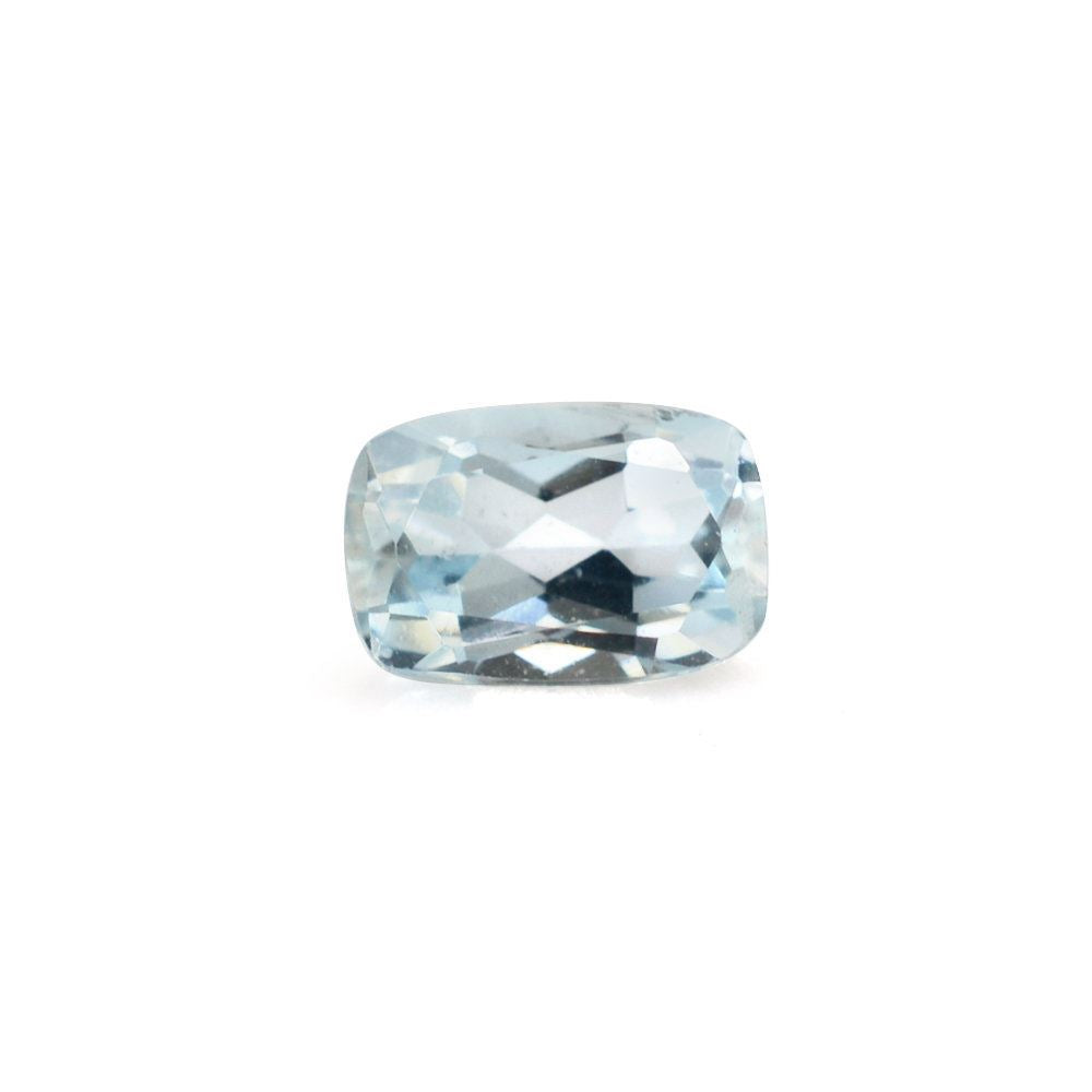 AQUAMARINE CUT CUSHION (A) 6X4MM 0.55 Cts.