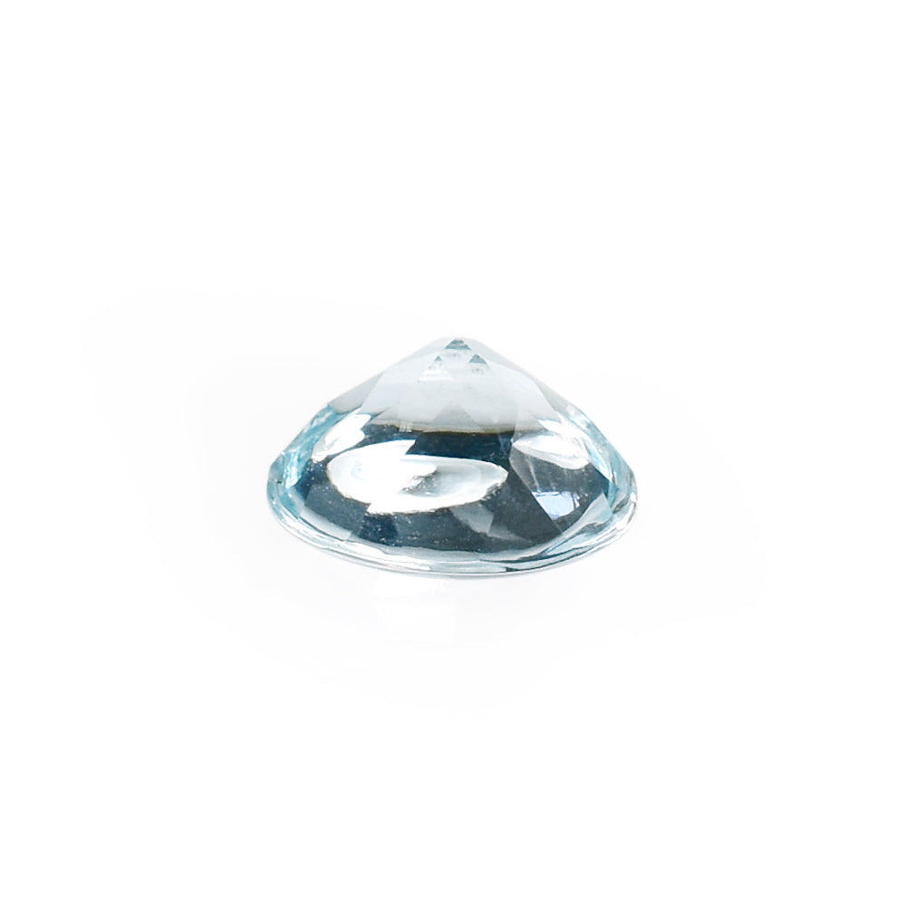 AQUAMARINE BUFFTOP CUSHION 7MM 1.12 Cts.