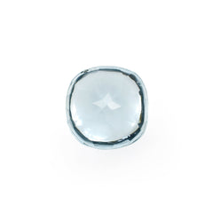 AQUAMARINE BUFFTOP CUSHION 7MM 1.12 Cts.