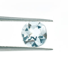 AQUAMARINE BUFFTOP CUSHION 7MM 1.12 Cts.