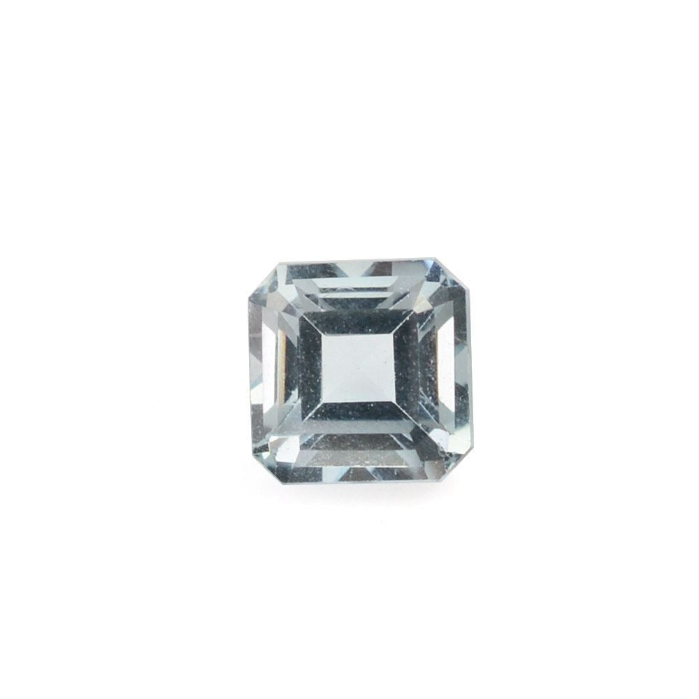 AQUAMARINE CUT SQUARE-OCTAGON (A) 4.50MM 0.44 Cts.