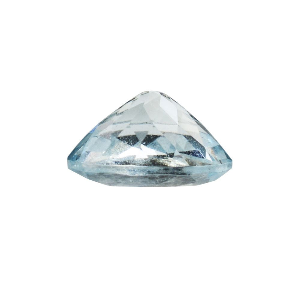 AQUAMARINE CUT OVAL (A/SI) 10X8MM 2.61 Cts.