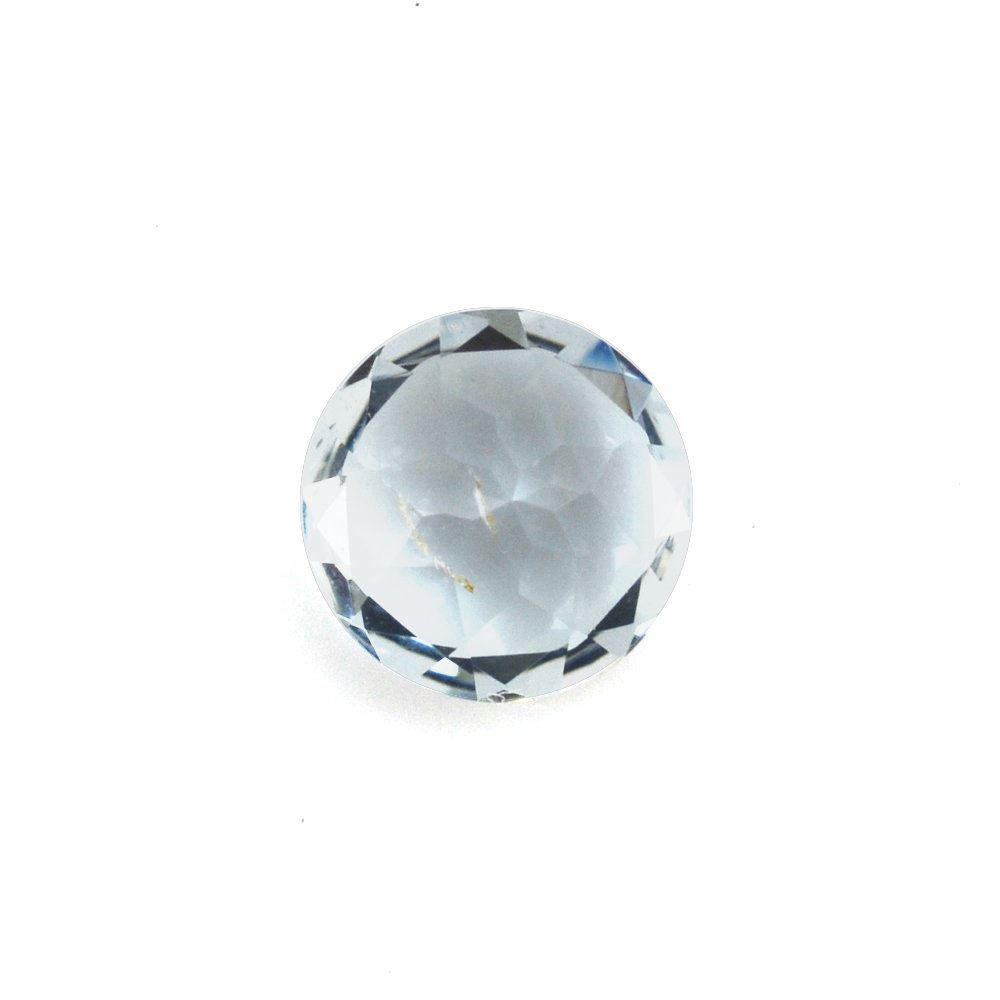 AQUAMARINE CUT ROUND (B/SI) 5MM 0.45 Cts.