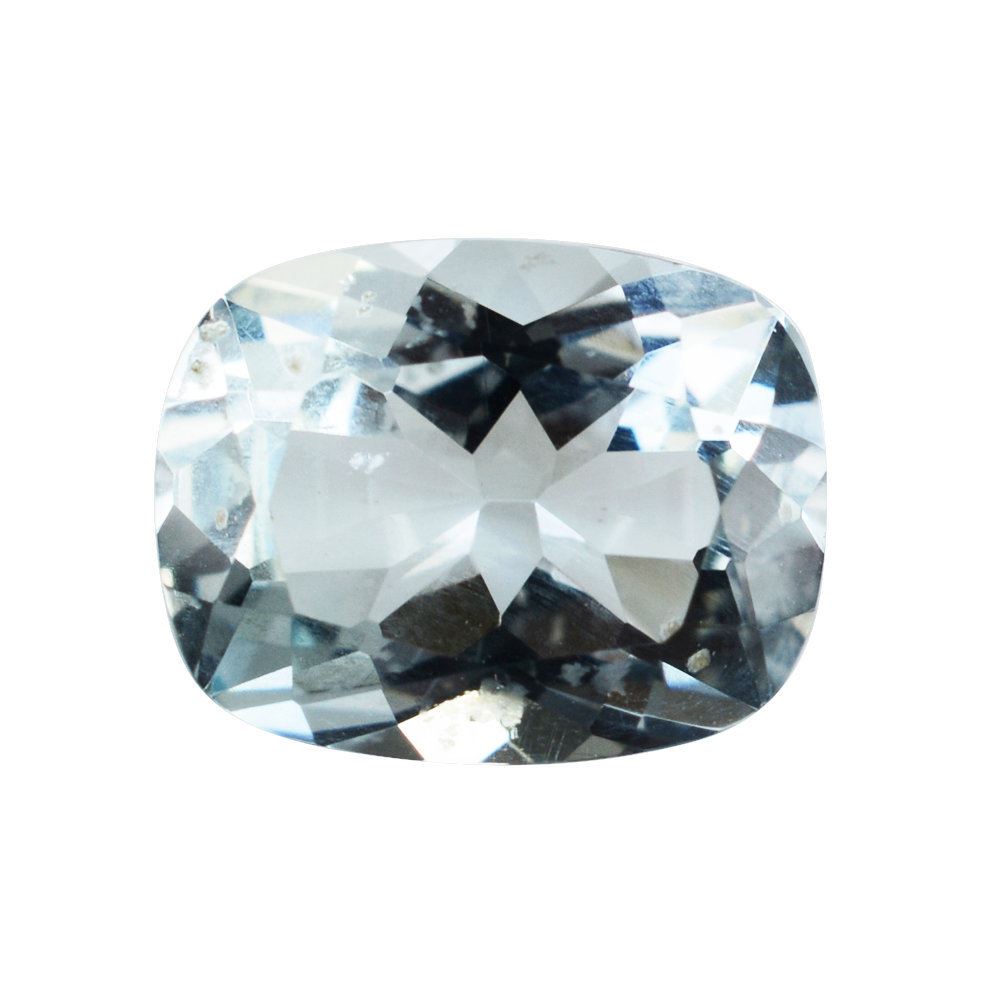 AQUAMARINE CUT CUSHION (A/SI) 9X7MM 1.80 Cts.