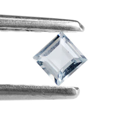 AQUAMARINE CUT SQUARE (C/HI) 3MM 0.11 Cts.