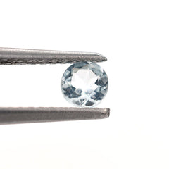 AQUAMARINE CUT ROUND (A+/SI) 4.00MM 0.21 Cts.