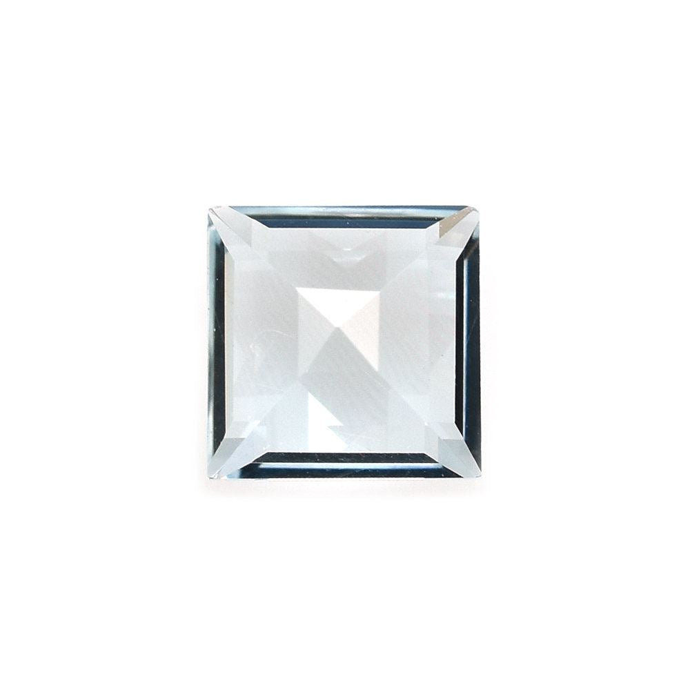 AQUAMARINE STEP CUT SQUARE (B/SI) 6X6MM 1.10 Cts.