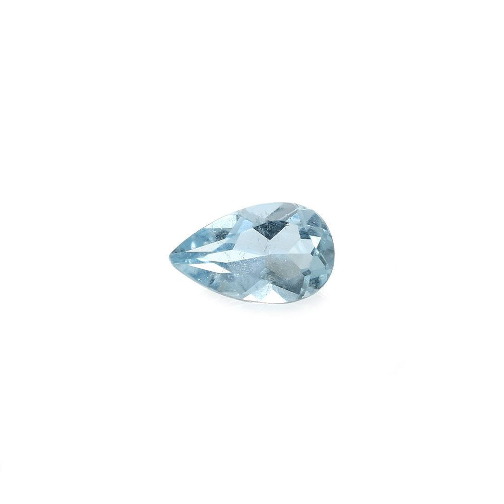 AQUAMARINE CUT PEAR (A+++/SI) 5X3MM 0.20 Cts.