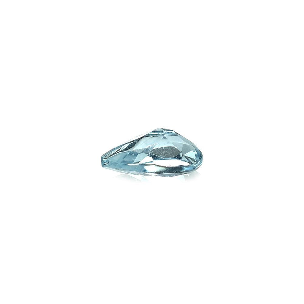 AQUAMARINE CUT PEAR (A+++/SI) 5X3MM 0.20 Cts.