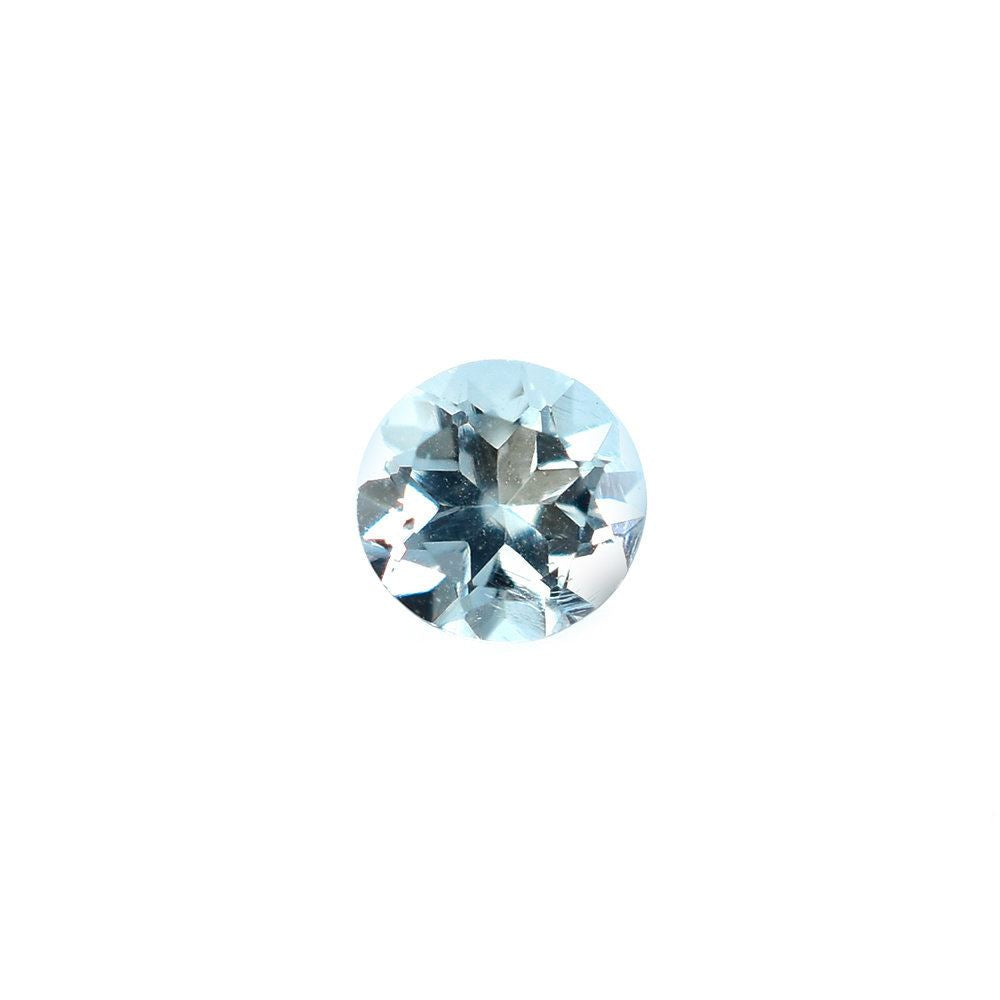 AQUAMARINE CUT ROUND (A+/SI) 3.75MM 0.15 Cts.