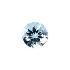 AQUAMARINE CUT ROUND (A+/SI) 6.00MM 0.74 Cts.