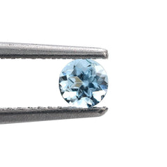 AQUAMARINE CUT ROUND (A+++/HI) 4.00MM 0.25 Cts.