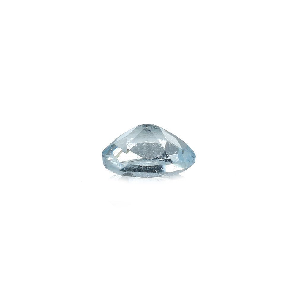 AQUAMARINE CUT OVAL (A/SI) 4X3MM 0.20 Cts.