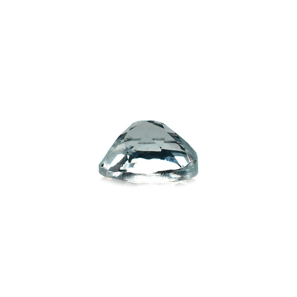 AQUAMARINE CUT OVAL (C/HI) 5X4MM 0.34 Cts.