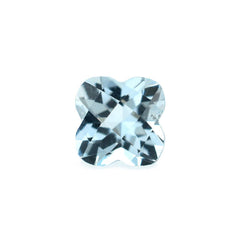 AQUAMARINE CHECKER CUT FLOWER (CLOVER) (A/SI) 6.00MM 1.01 Cts.