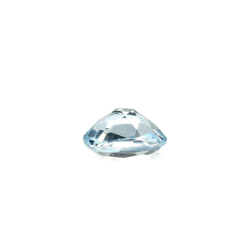 AQUAMARINE CUT OVAL (B/SI) 5X4MM 0.32 Cts.