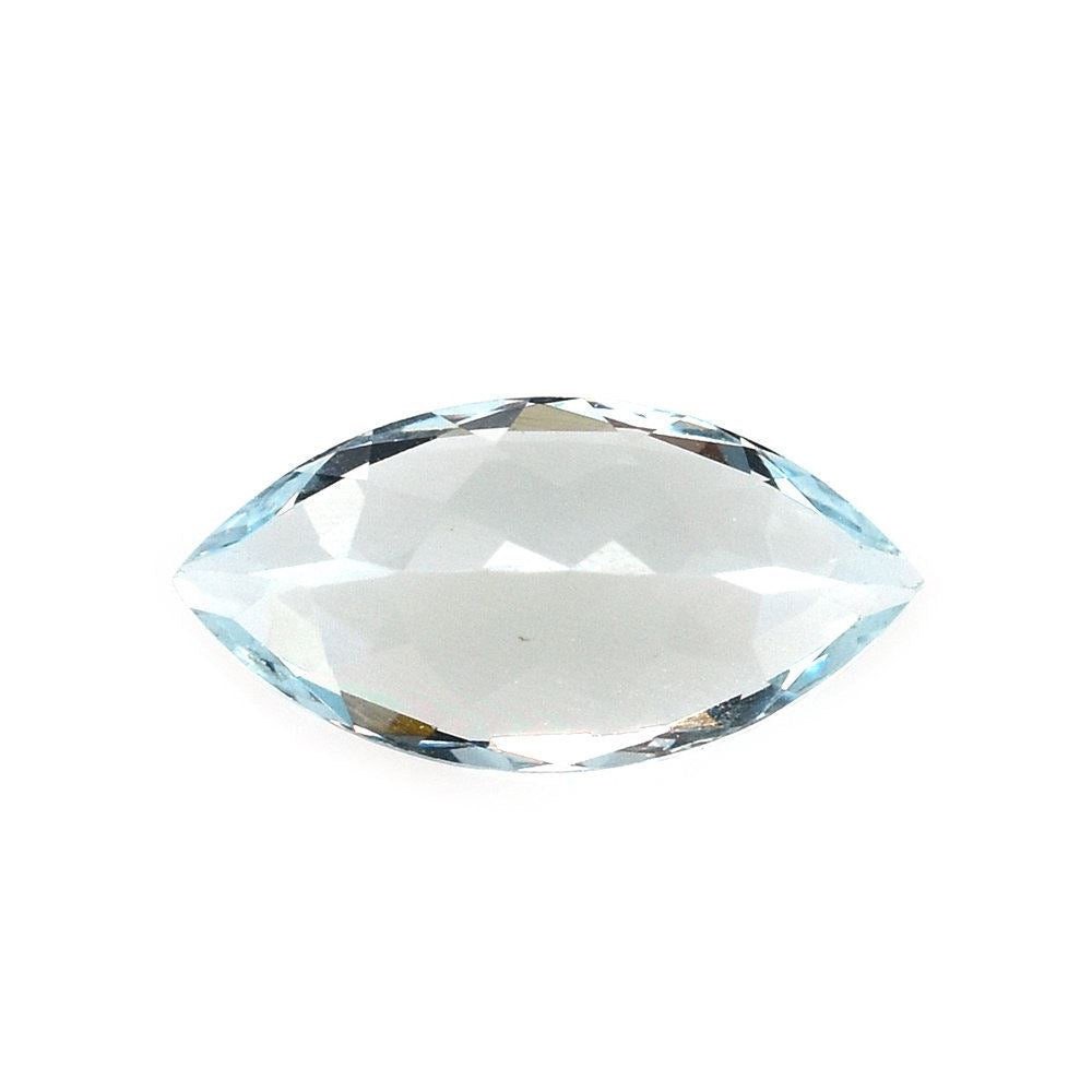 AQUAMARINE CUT MARQUISE (A/HI) 10X5MM 0.88 Cts.