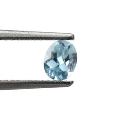 AQUAMARINE CUT OVAL (A+++/SI) 5X4MM 0.35 Cts.