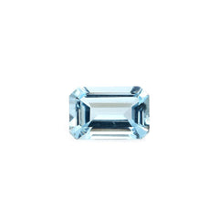 AQUAMARINE STEP CUT OCTAGON (A+/SI) 6X4MM 0.54 Cts.