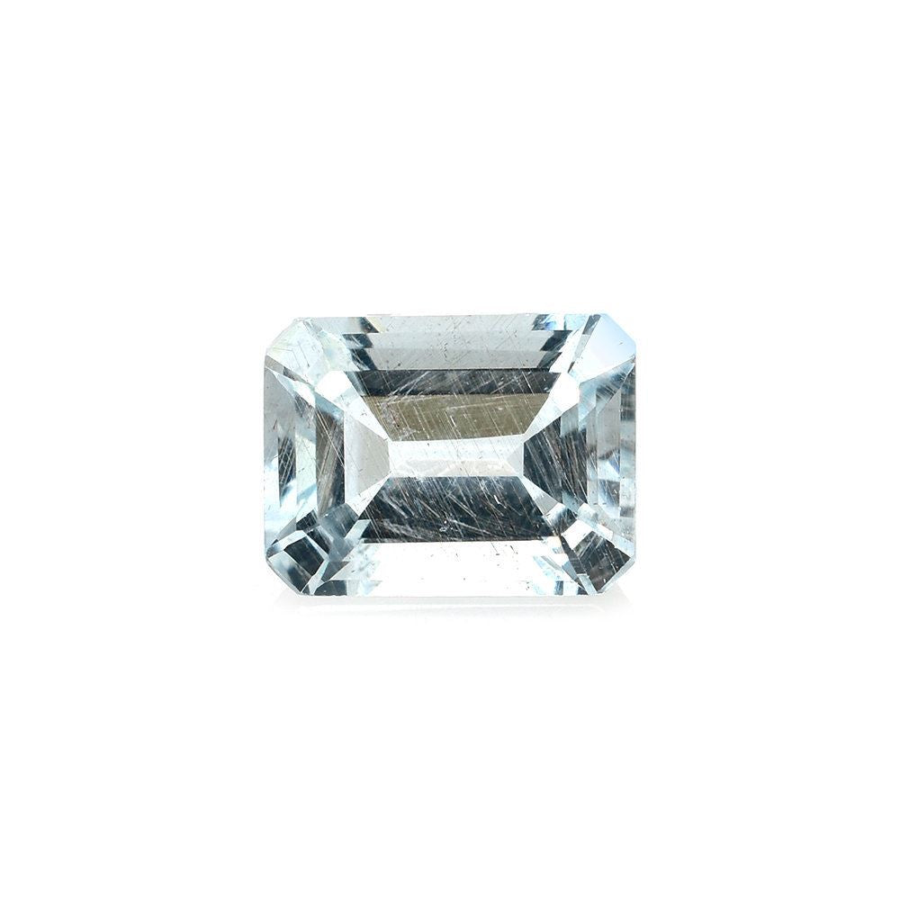 AQUAMARINE CUT OCTAGON (C/HI) 8X6MM 1.70 Cts.