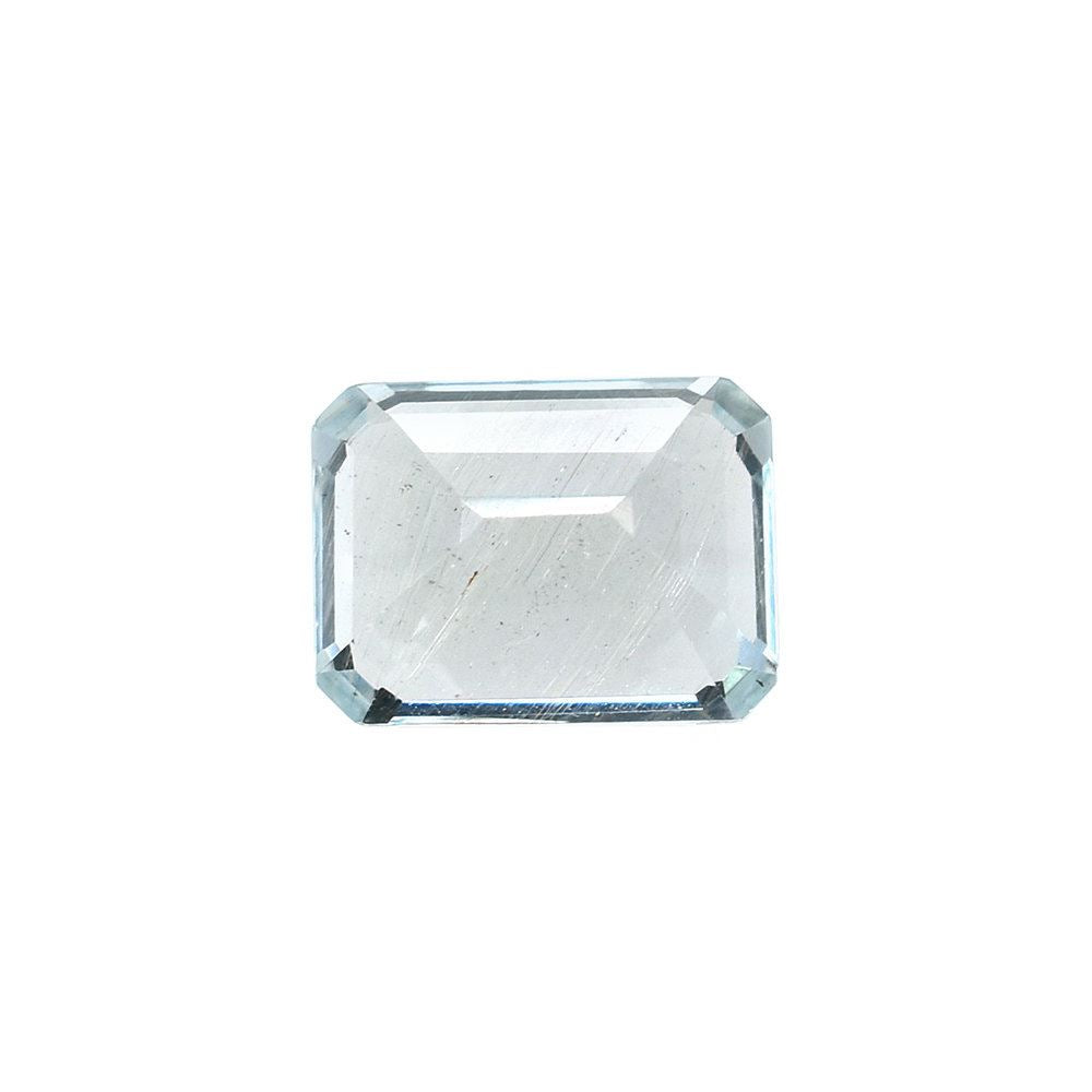 AQUAMARINE CUT OCTAGON (C/HI) 8X6MM 1.70 Cts.