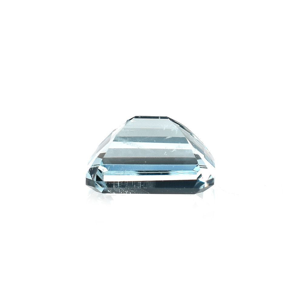 AQUAMARINE CUT OCTAGON (B/HI) 8X6MM 1.62 Cts.