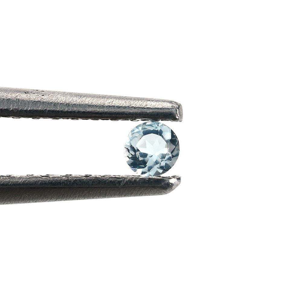 AQUAMARINE CUT ROUND (A/SI) 2.25MM 0.06 Cts.