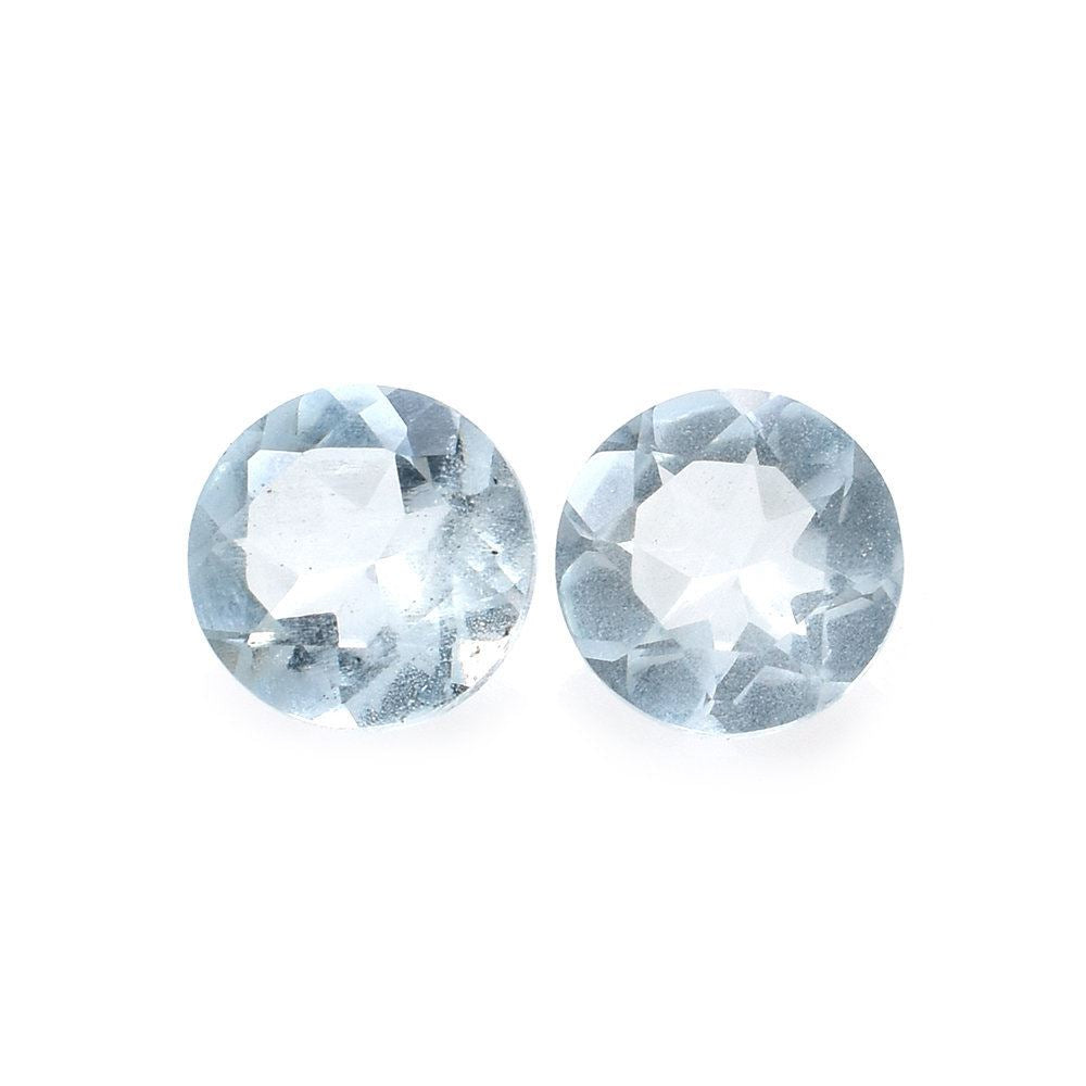 AQUAMARINE CUT ROUND (B/HI/TRANSLUCENT) 4.50MM 0.30 Cts.