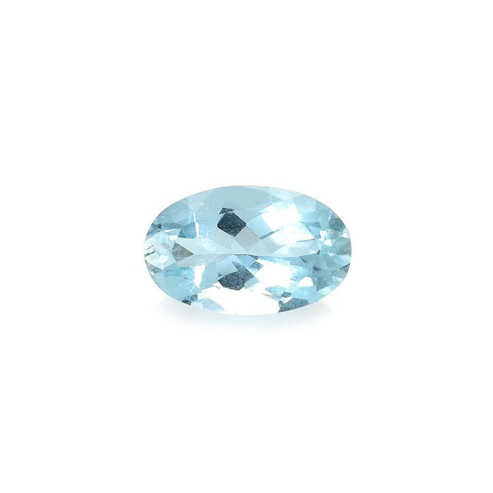 AQUAMARINE CUT OVAL (A++/HI) 8X5MM 0.82 Cts.