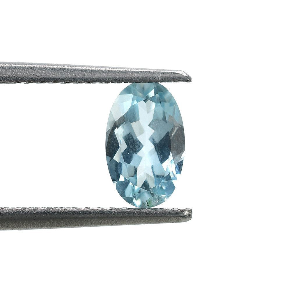 AQUAMARINE CUT OVAL (A++/HI) 8X5MM 0.82 Cts.