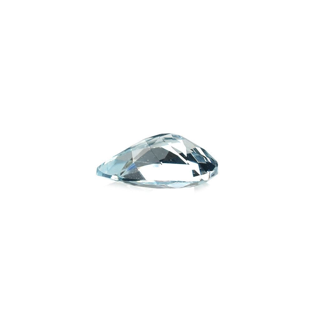AQUAMARINE CUT PEAR (A+/SI) 7X5MM 0.52 Cts.