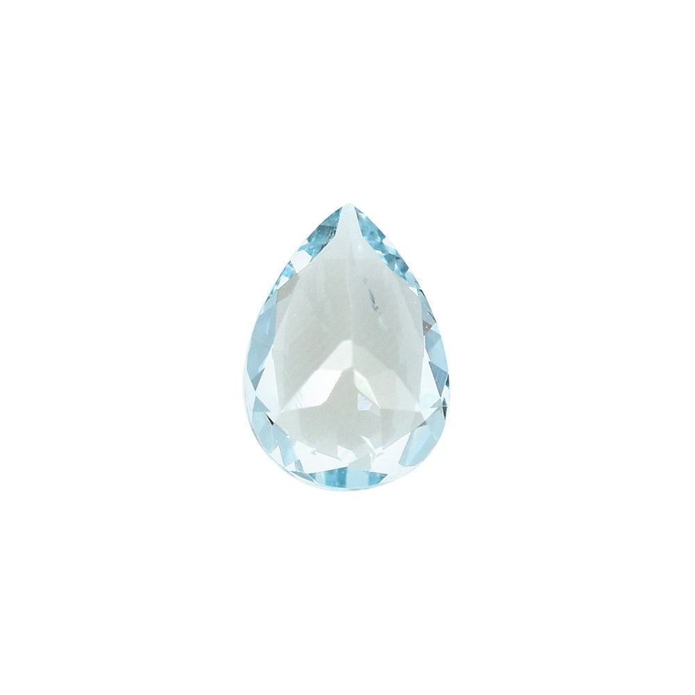 AQUAMARINE CUT PEAR (A+/SI) 7X5MM 0.52 Cts.