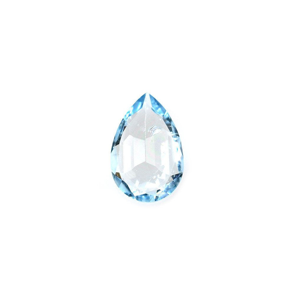 AQUAMARINE CUT PEAR (A++/HI) 6X4MM 0.30 Cts.