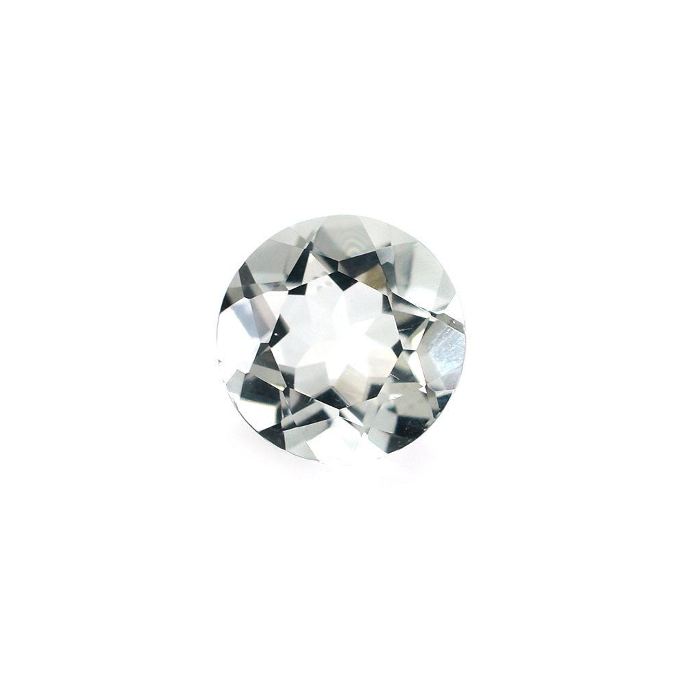 AQUAMARINE CUT ROUND (B/SI) 6.00MM 0.80 Cts.