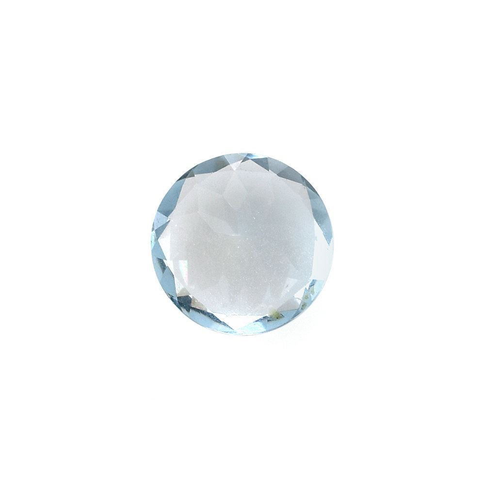 AQUAMARINE CUT ROUND (A/SI) 6.00MM 0.87 Cts.