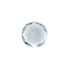 AQUAMARINE CUT ROUND (A/SI) 6.00MM 0.87 Cts.
