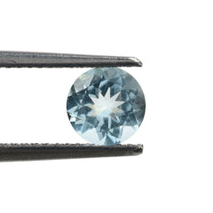 AQUAMARINE CUT ROUND (A/SI) 6.00MM 0.87 Cts.