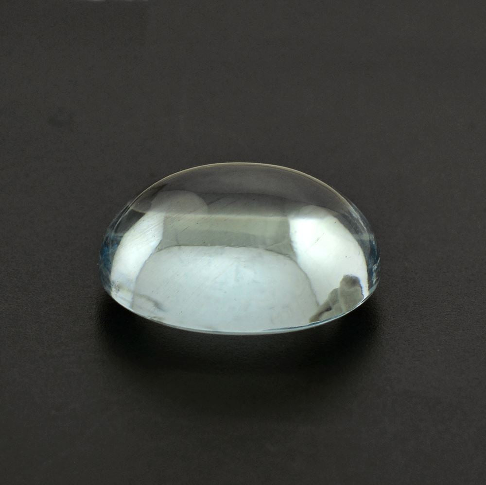 AQUAMARINE OVAL CAB (A++) (TRANSPARENT) 14X12MM 8.24 Cts.